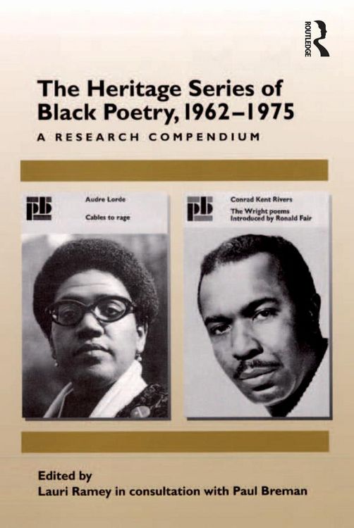 Produktbild: The Heritage Series of Black Poetry, 1962-1975