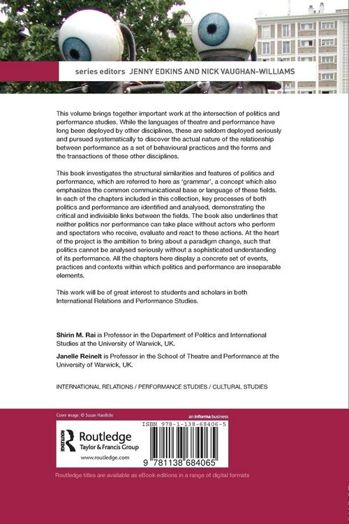 Produktbild: The Grammar of Politics and Performance