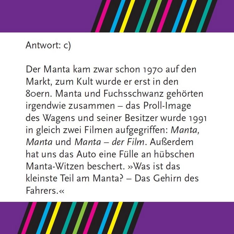 Produktbild: Das 80er Quiz