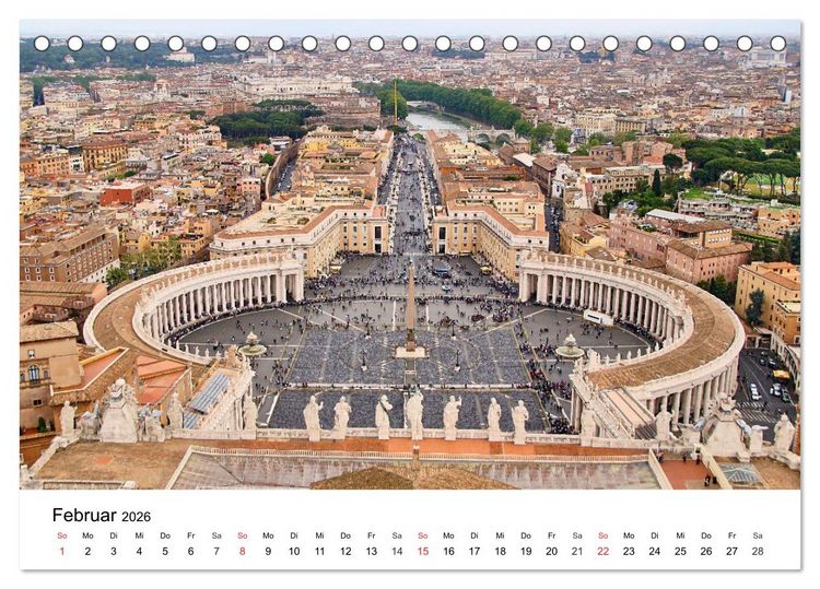Produktbild: Einzigartiges Italien (Tischkalender 2026 DIN A5 quer), CALVENDO Monatskalender