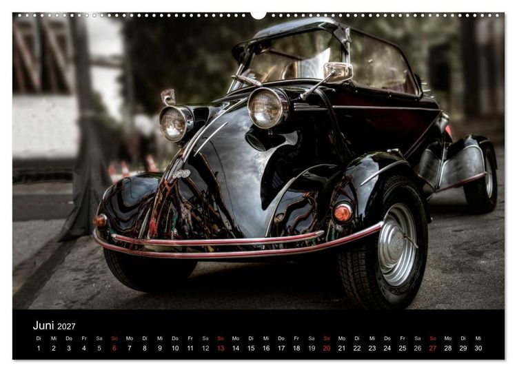 Produktbild: Faszination Oldtimer und Autolegenden (hochwertiger Premium Wandkalender 2027 DIN A2 quer), Kunstdruck in Hochglanz