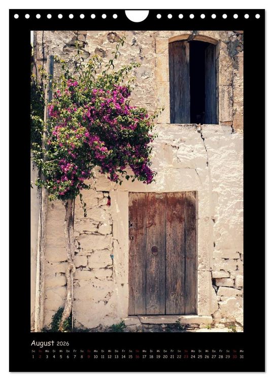 Produktbild: Ein und Aus auf Kreta (Wandkalender 2026 DIN A4 hoch), CALVENDO Monatskalender