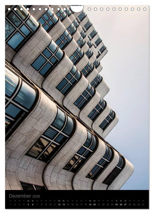 Produktbild: Berlin, architektonisch gesehen (Wandkalender 2026 DIN A4 hoch), CALVENDO Monatskalender