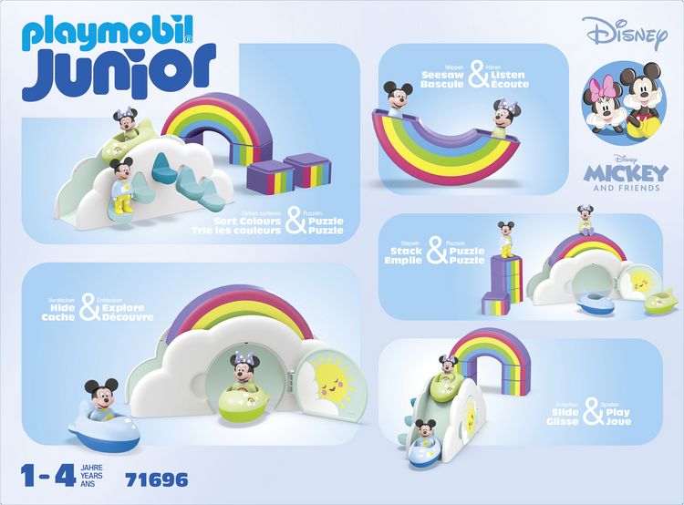 Produktbild: playmobil Junior Disney Micky & Minnie Wolkenhaus