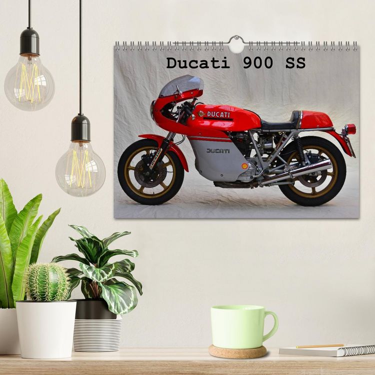 Produktbild: Ducati 900 SS (Wandkalender 2026 DIN A4 quer), CALVENDO Monatskalender