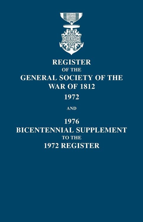 Produktbild: Register of the General Society of the War of 1812