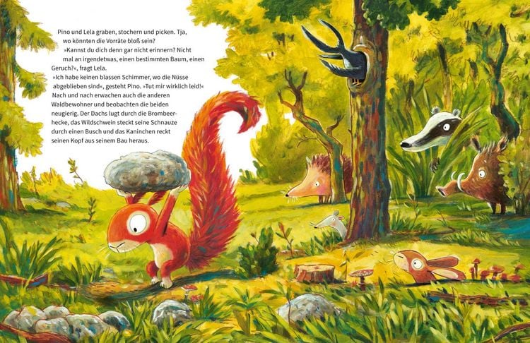 Produktbild: Pino und Lela: Ein Wald voller Sch&auml;tze