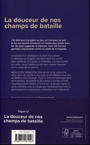Produktbild: La douceur de nos champs de bataille