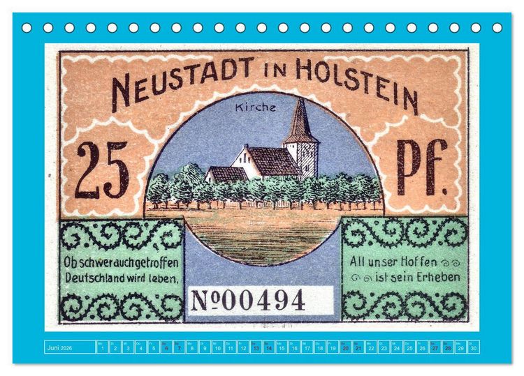 Produktbild: Gru&szlig; aus Neustadt in Holstein (Tischkalender 2026 DIN A5 quer), CALVENDO Monatskalender