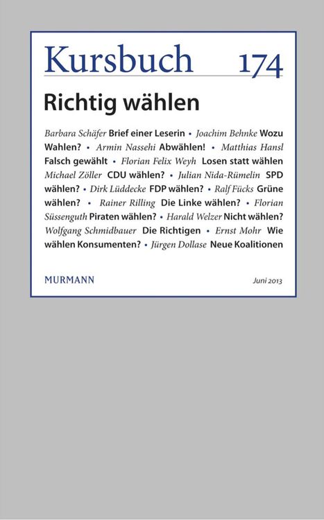 Produktbild: Kursbuch 174