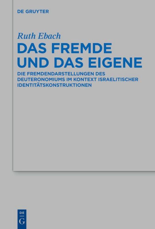 Produktbild: Das Fremde und das Eigene