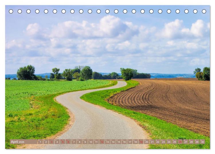 Produktbild: Insel Poel - Auszeit an der Ostsee (Tischkalender 2026 DIN A5 quer), CALVENDO Monatskalender