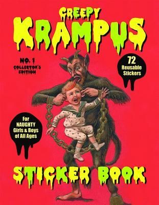 Produktbild: Creepy Krampus Sticker Book