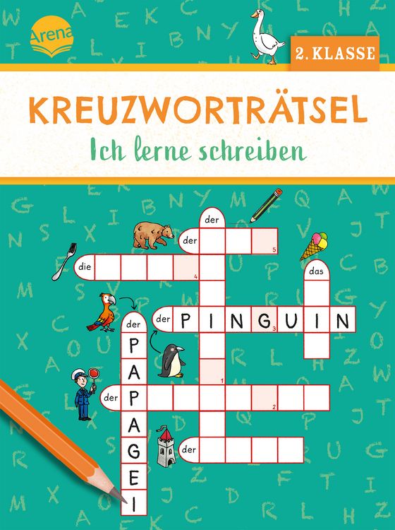 Produktbild: Kreuzwortr&auml;tsel. Ich lerne schreiben (2. Klasse)