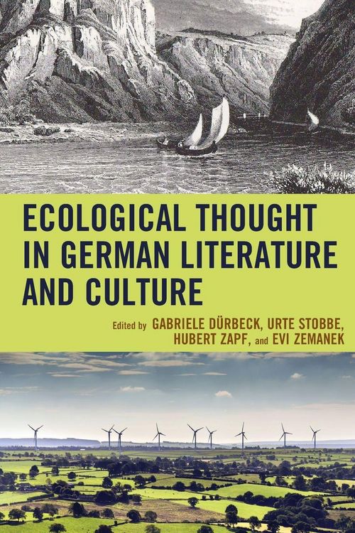 Produktbild: Ecological Thought in German Literature and Culture