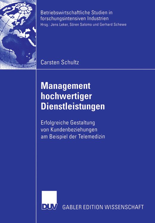 Produktbild: Management hochwertiger Dienstleistungen
