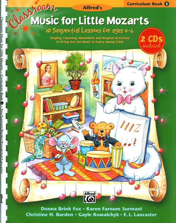 Produktbild: Fox, D: Classroom Music for Little Mozarts -- Curriculum Boo
