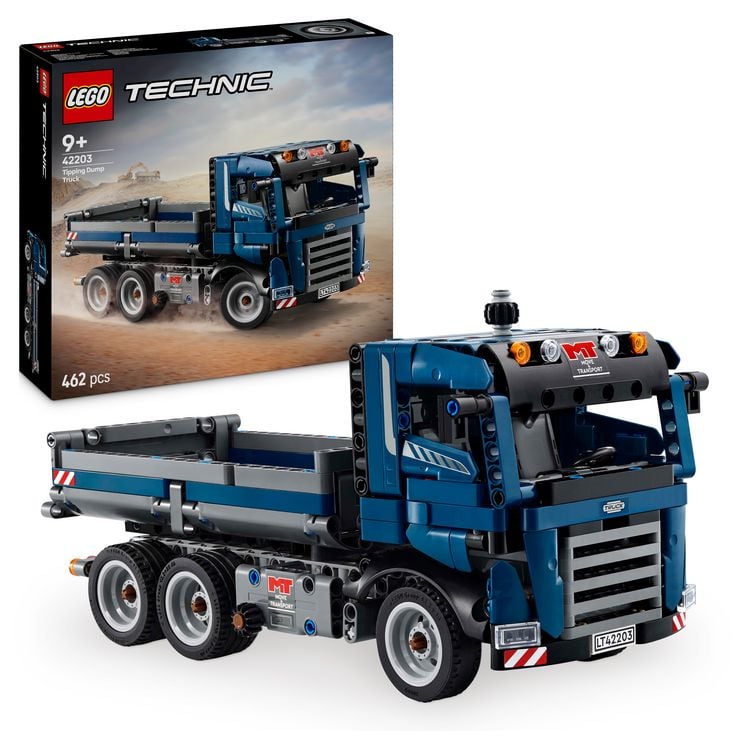 Produktbild: LEGO Technic Kipplaster - Bauspielzeug f&uuml;r Kinder ab 9 Jahren 42203