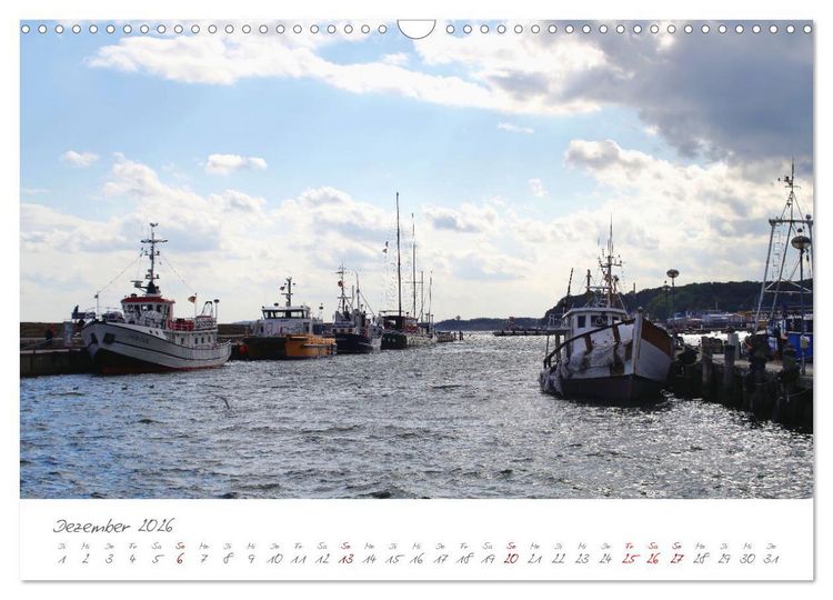 Produktbild: Mein Sassnitz - Hafenstadt und Erholungsort an der Kreidek&uuml;ste von R&uuml;gen (Wandkalender 2026 DIN A3 quer), CALVENDO Monatskalender