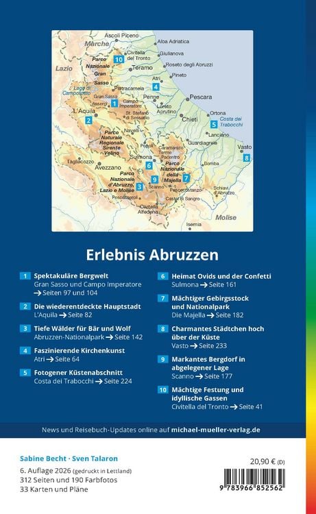 Produktbild: MICHAEL M&Uuml;LLER Reisef&uuml;hrer Abruzzen