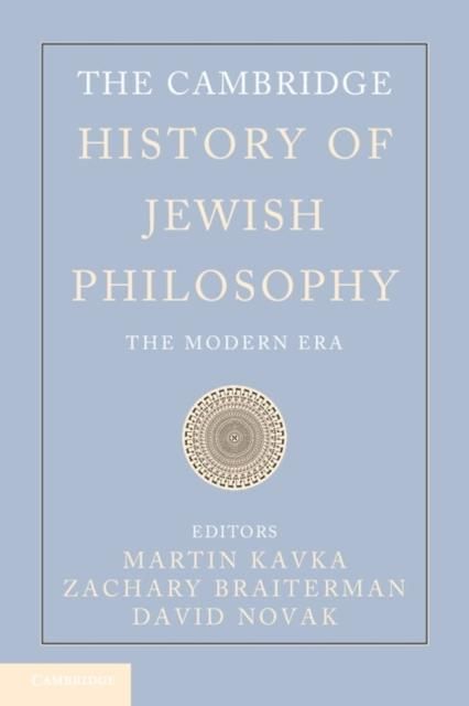 Produktbild: Cambridge History of Jewish Philosophy: Volume 2