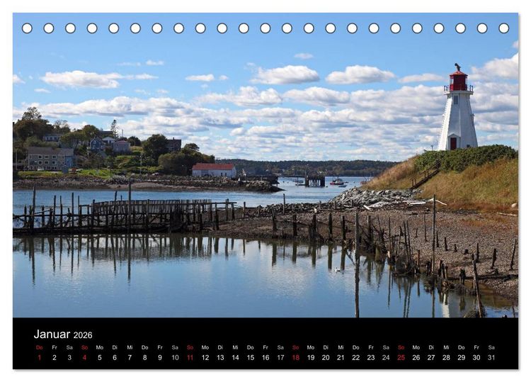 Produktbild: Kanadas Osten (Tischkalender 2026 DIN A5 quer), CALVENDO Monatskalender