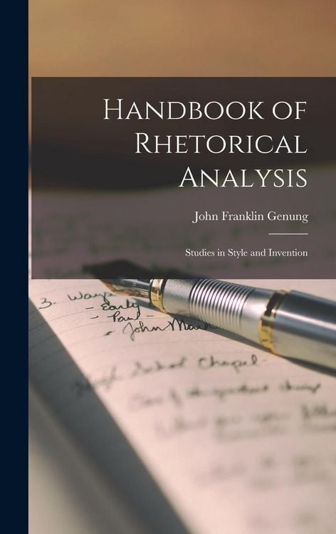 Produktbild: Handbook of Rhetorical Analysis: Studies in Style and Invention