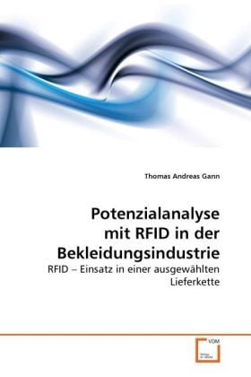Produktbild: Gann, T: Potenzialanalyse mit RFID in der Bekleidungsindustr