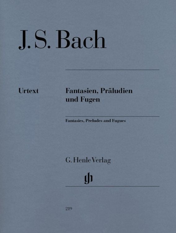 Produktbild: Johann Sebastian Bach - Fantasien, Pr&auml;ludien und Fugen