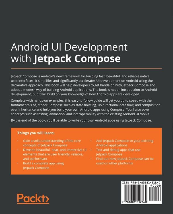 Produktbild: Android UI Development with Jetpack Compose
