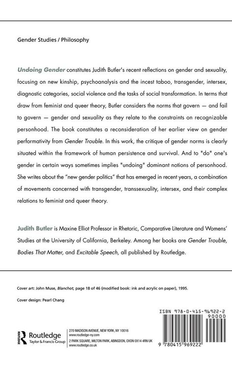 Produktbild: Undoing Gender