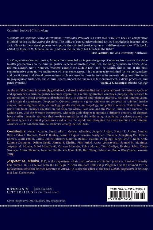 Produktbild: Comparative Criminal Justice