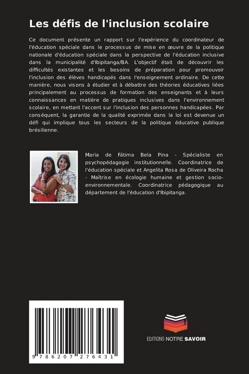 Produktbild: Les d&eacute;fis de l'inclusion scolaire