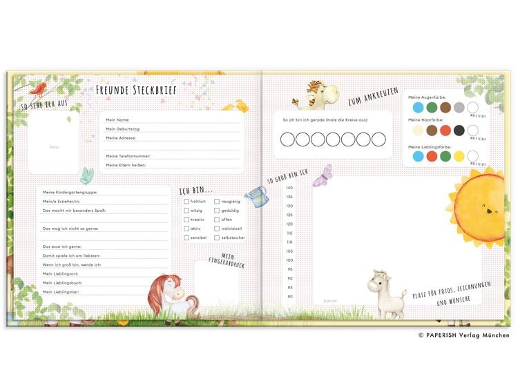Produktbild: Kindergartenfreunde &ndash; PFERDE