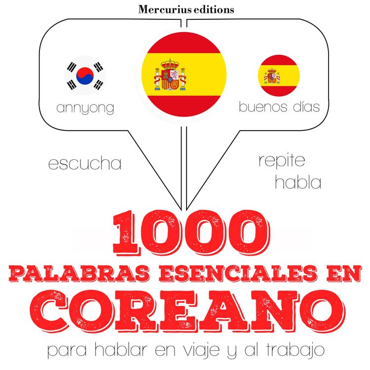 Produktbild: 1000 palabras esenciales en coreano