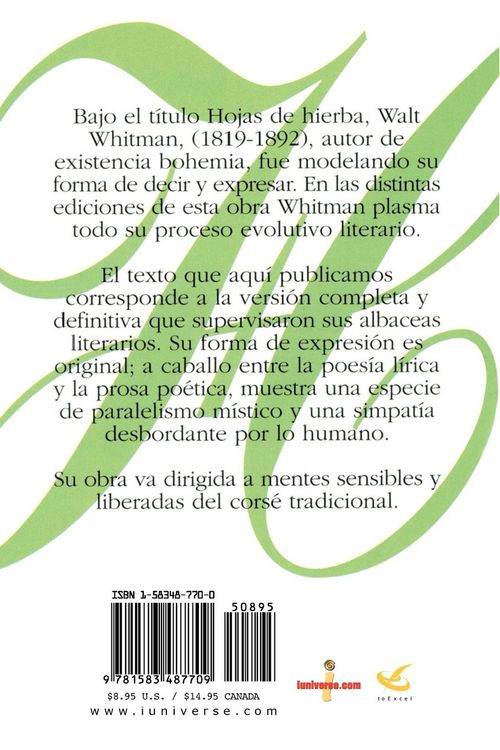 Produktbild: Hojas de Hierba