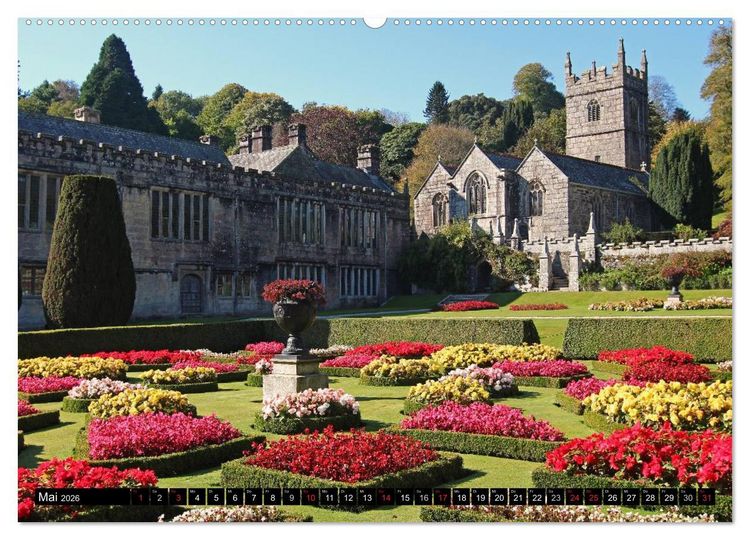 Produktbild: Cornwall - Devon Somerset Dorset (Wandkalender 2026 DIN A2 quer), CALVENDO Monatskalender