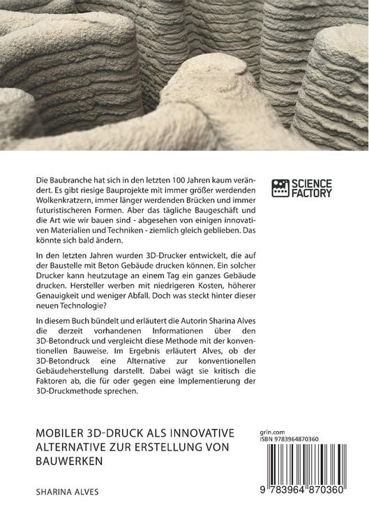 Produktbild: Mobiler 3D-Druck als innovative Alternative zur Erstellung von Bauwerken