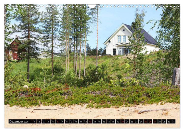 Produktbild: Sommer in Schwedens Lappland (Wandkalender 2026 DIN A3 quer), CALVENDO Monatskalender