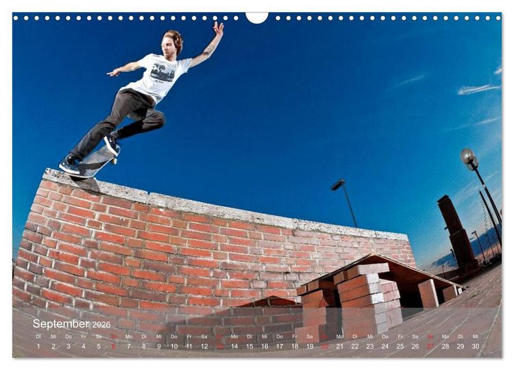 Produktbild: THIS IS SKATEBOARDING 2026 (Wandkalender 2026 DIN A3 quer), CALVENDO Monatskalender