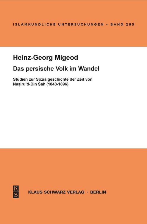 Produktbild: Das persische Volk im Wandel