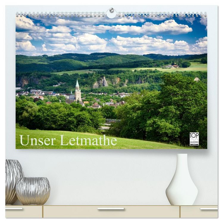 Produktbild: Unser Letmathe (hochwertiger Premium Wandkalender 2026 DIN A2 quer), Kunstdruck in Hochglanz