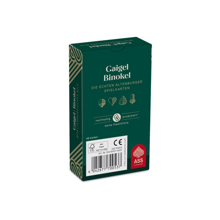 Produktbild: ASS Gaigel/Binokel, w&uuml;rttembergisches Bild in Faltschachtel