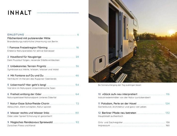 Produktbild: Wochenend & Wohnmobil - Kleine Auszeiten Berlin & Brandenburg mit Spreewald