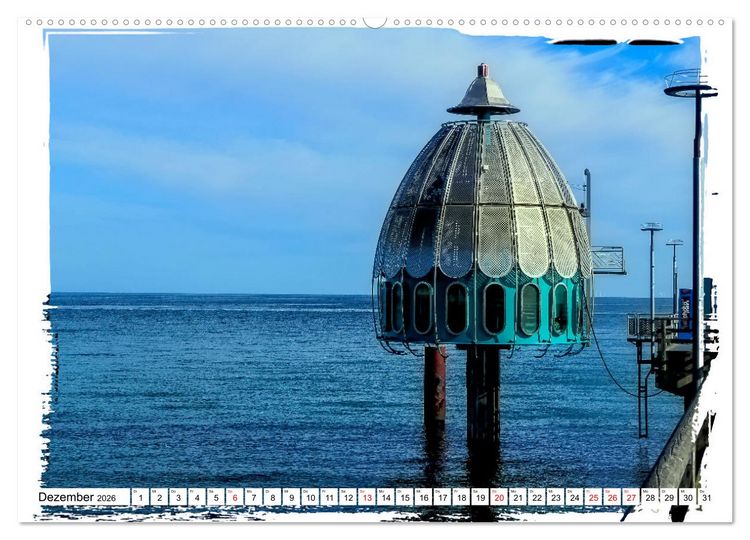 Produktbild: Zingst Sehnsucht nach Meer (Wandkalender 2026 DIN A2 quer), CALVENDO Monatskalender