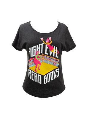 Produktbild: Fight Evil, Read Books: 2019 Design Women's Relaxed Fit T-Shirt Large