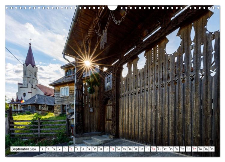 Produktbild: Sch&ouml;nes Maramures (Wandkalender 2026 DIN A3 quer), CALVENDO Monatskalender