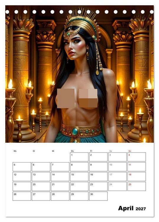 Produktbild: T&ouml;chter der alten G&ouml;tter (Tischkalender 2027 DIN A5 hoch), CALVENDO Monatskalender