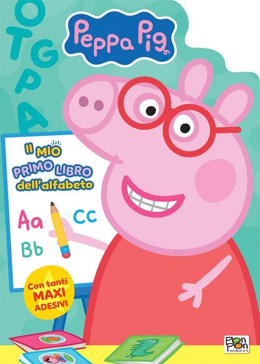 Produktbild: Il mio primo libro dell'alfabeto. Peppa Pig. Con adesivi