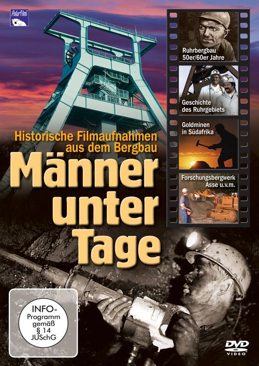 Produktbild: M&auml;nner unter Tage - Historische Filmaufnahmen aus dem Bergbau
